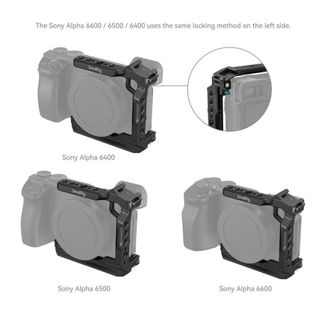 SmallRig Half Cage for Sony Alpha 6700 / 6600 / 6500