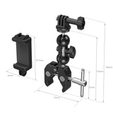 SmallRig Crab-Shaped Super Clamp with Ballhead Magic Arm