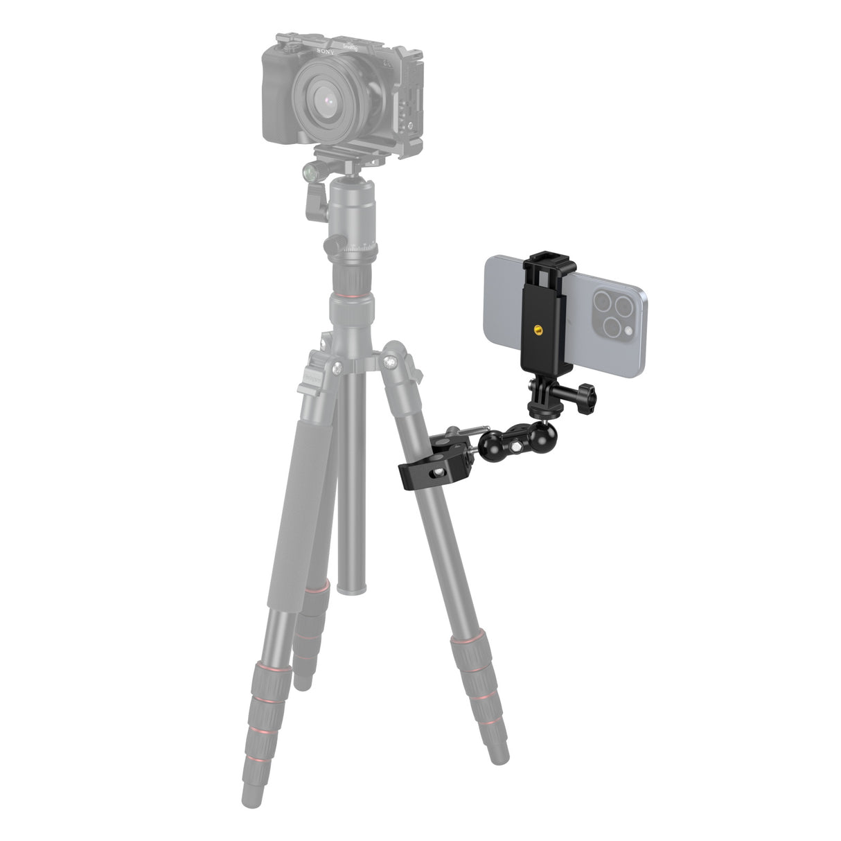 SmallRig Crab-Shaped Super Clamp with Ballhead Magic Arm