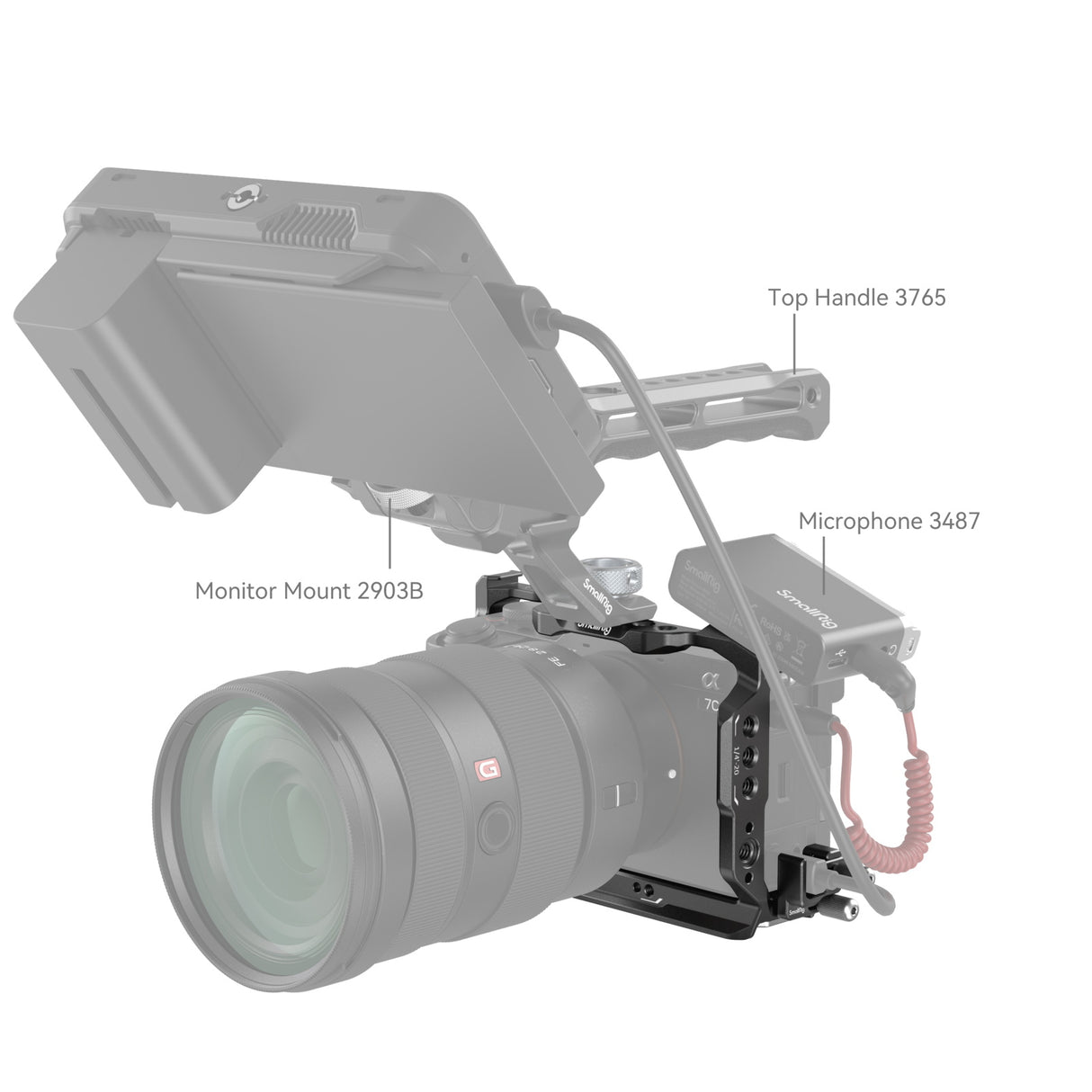 SmallRig Cage Kit for Sony Alpha 7C II & Alpha 7CR