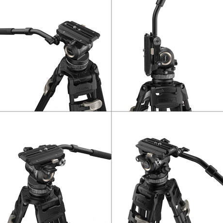 SmallRig Professional Fluid Head Tripod Kit AD-Pro8 4465