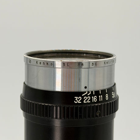 (USED) VINTAGE Nikkor-Q.C 13.5cm f/3.5 Nippon Kogaku Lens