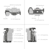SmallRig HawkLock Quick Release Cage for Sony Alpha 7R V & Alpha 7 IV & Alpha 7S III & Alpha 1 & Alpha 7R IV
