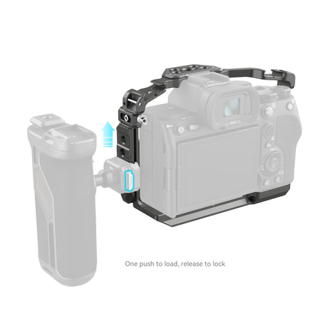 SmallRig HawkLock Quick Release Cage for Sony Alpha 7R V & Alpha 7 IV & Alpha 7S III & Alpha 1 & Alpha 7R IV