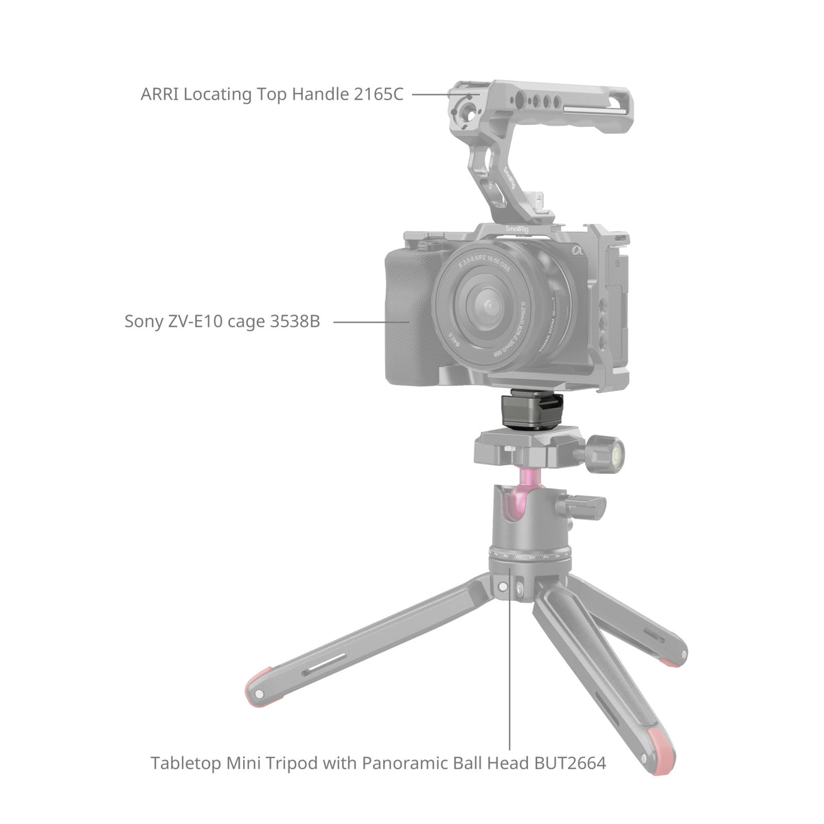 SmallRig HawkLock H21 Universal Quick Release Mount Plate Kit