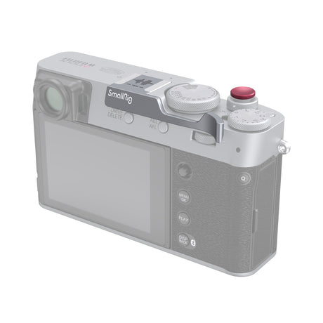 SmallRig Thumb Grip for FUJIFILM X100VI / X100V (Silver)