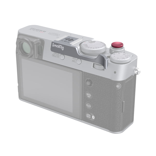 SmallRig Thumb Grip for FUJIFILM X100VI / X100V (Silver)