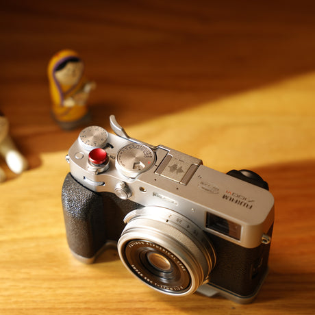 SmallRig Thumb Grip for FUJIFILM X100VI / X100V (Silver)