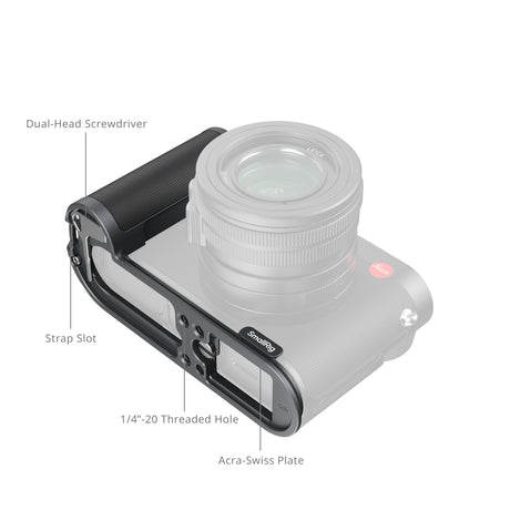 SmallRig L-Shape Mount Plate with Handle for Leica Q3 / Leica Q3 43