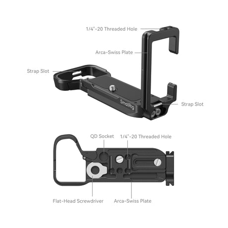 SmallRig L-Bracket for Sony Alpha 7C II & Alpha 7CR