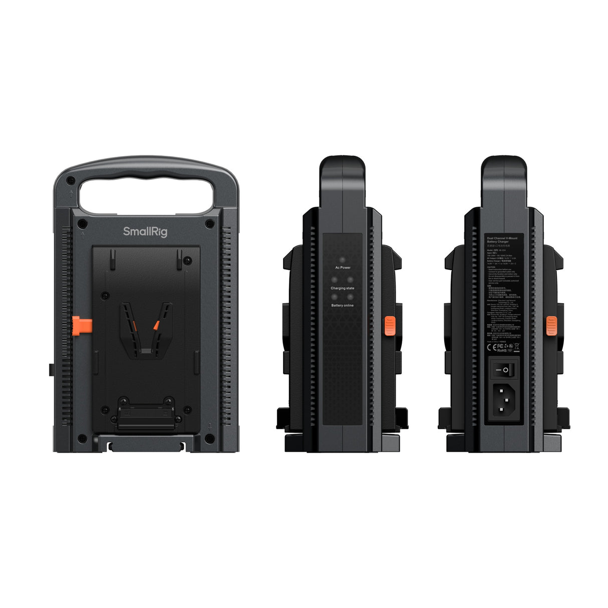 SmallRig Dual Channel V-Mount Battery Charger (European Standard)