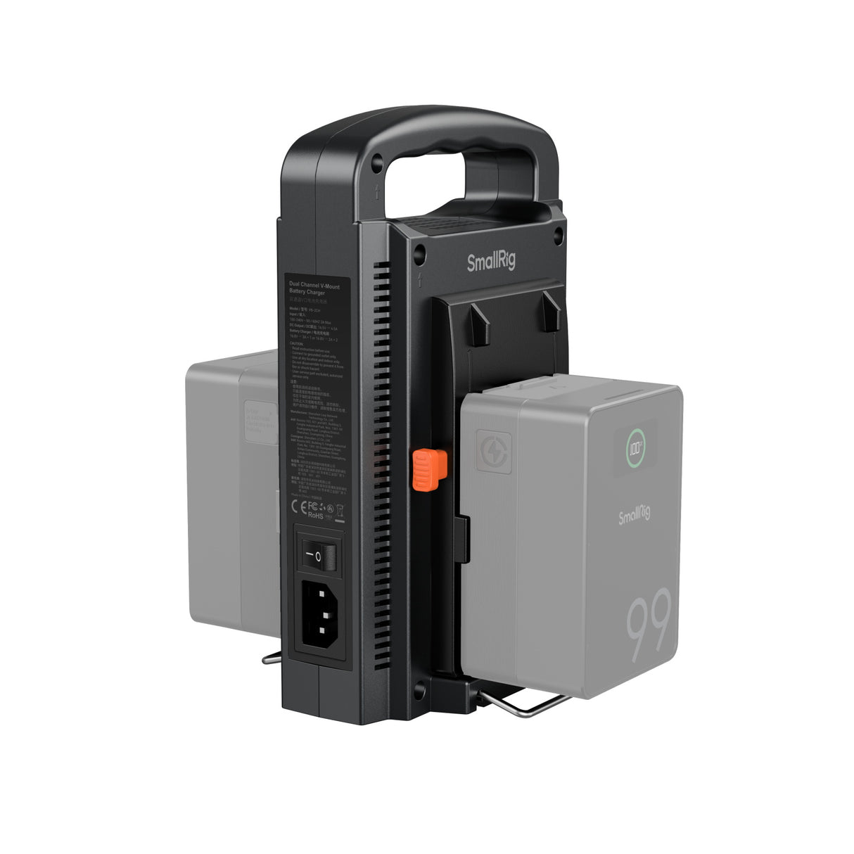 SmallRig Dual Channel V-Mount Battery Charger (European Standard)