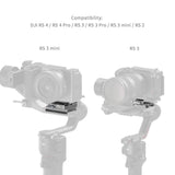 SmallRig "HawkLock" H38 Arca-Type Quick Release Plate for DJI Stabilizers 4639