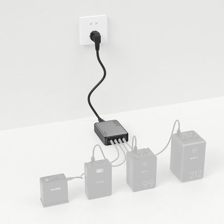 SmallRig 240W 4-Port PD Power Adapter (EU Standard) 4752