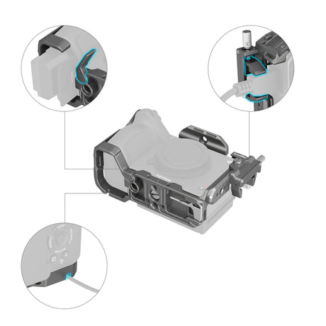 SmallRig "HawkLock" Quick Release Cage Kit for Sony FX3 & FX30