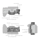 SmallRig "HawkLock" Quick Release Half Cage for Sony FX3 & FX30