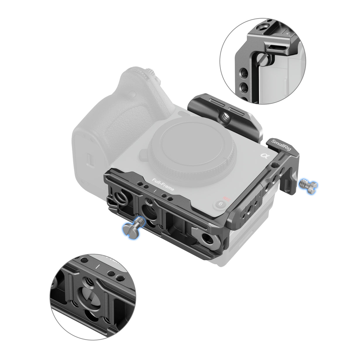 SmallRig "HawkLock" Quick Release Half Cage for Sony FX3 & FX30