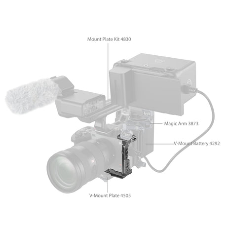 SmallRig "HawkLock" Quick Release Half Cage for Sony FX3 & FX30