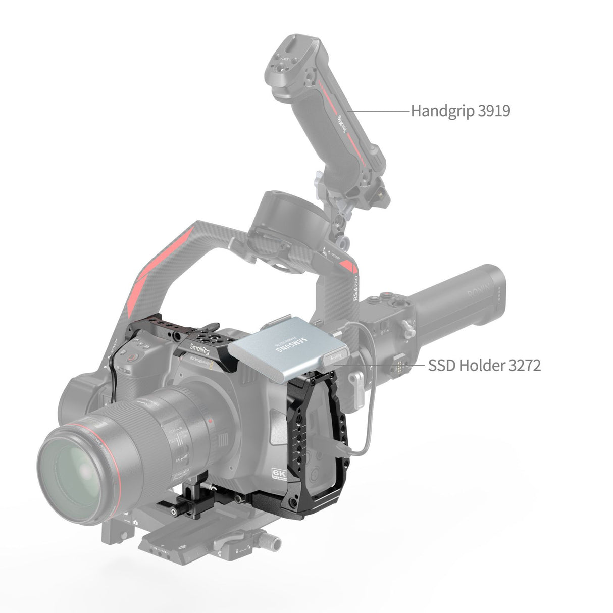 SmallRig Cage for Blackmagic Design Cinema 6K 4785