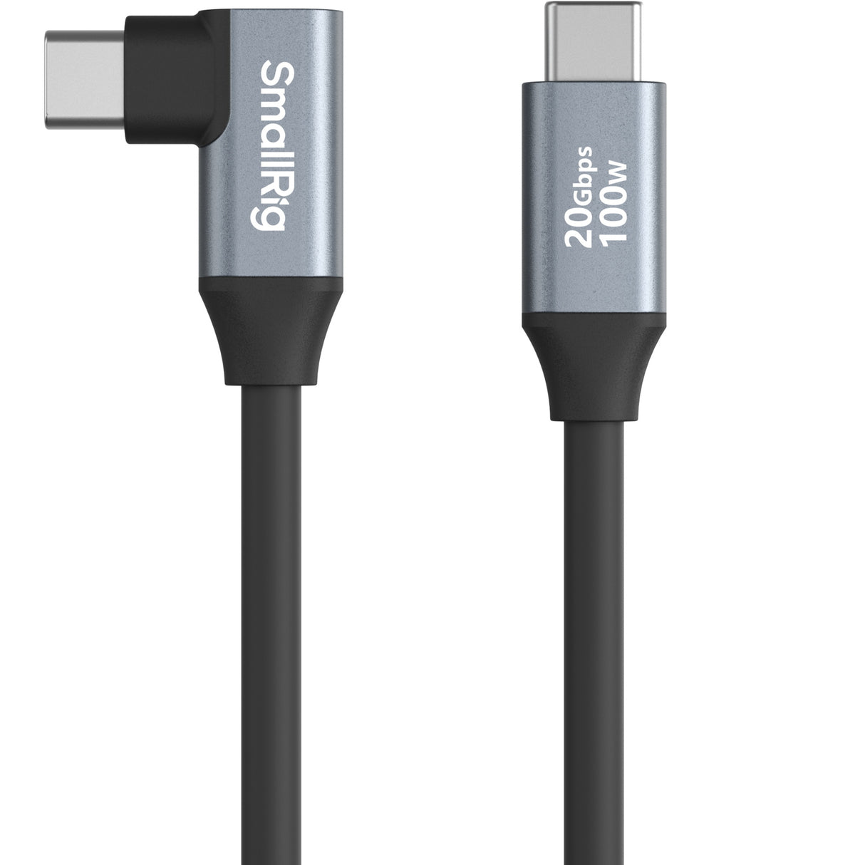 SmallRig USB-C (Angled) to USB-C (Angled) Coiled Data Cable 4793