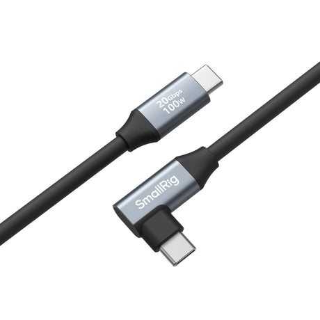 SmallRig USB-C (Straight) to USB-C (Angled) Data Cable (60cm / 23.6in)