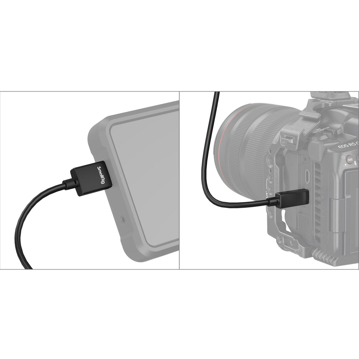 SmallRig Ultra-Slim 4K HDMI Data Cable (D to A) (100cm)