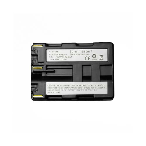 ProMaster Li-ion Battery for Sony NP-FM500H - Image 3