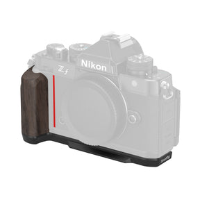 SmallRig L-Shape Mount Plate with Wooden Handle for Nikon Z f