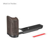 SmallRig L-Shape Mount Plate with Wooden Handle for Nikon Z f