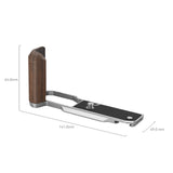 SmallRig Wooden L-Shape Grip for Nikon Z fc (Silver) 4803