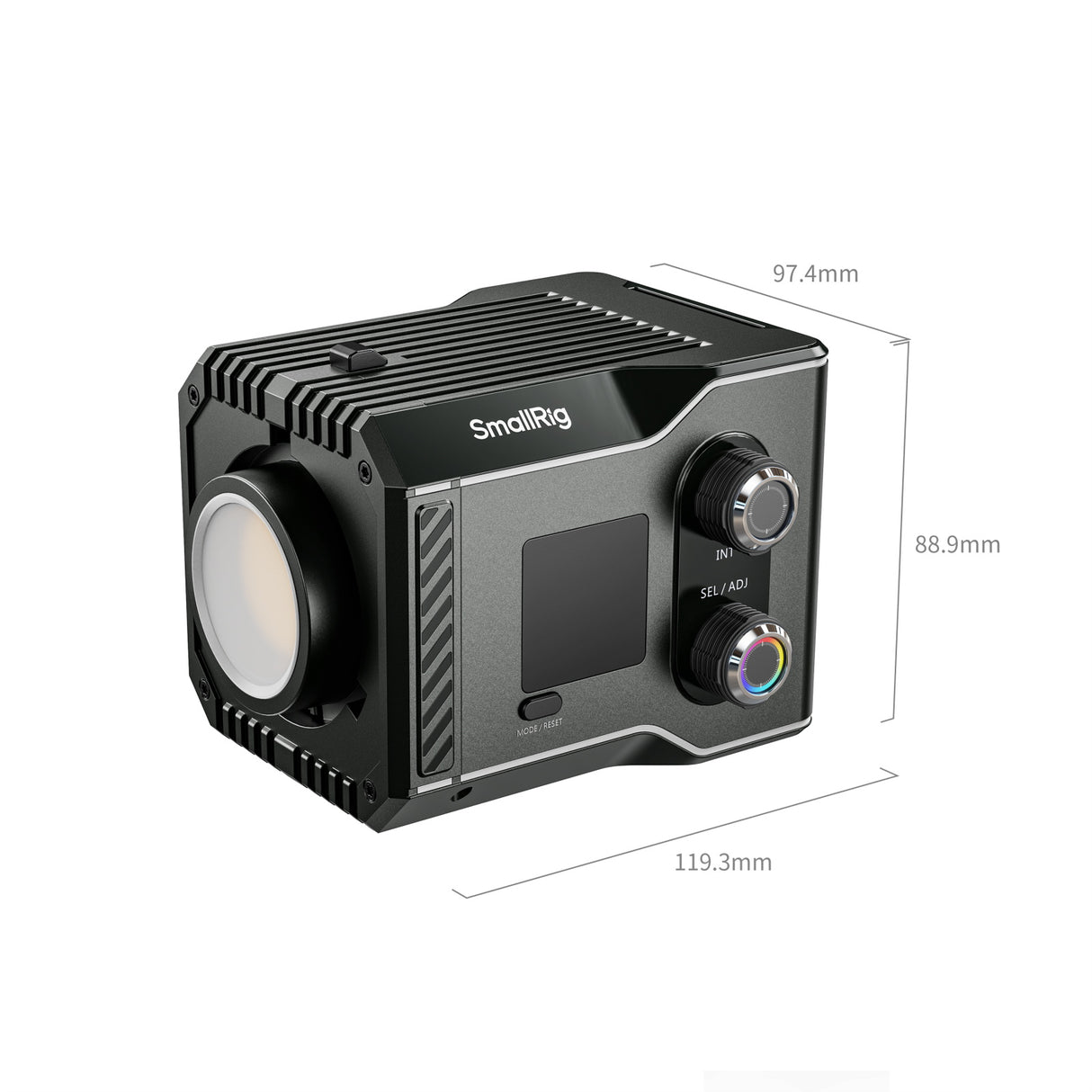 SmallRig RC 60C RGB LED Video Light (with Powerbank Clamp Edition)