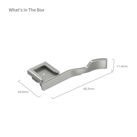 SmallRig Thumb Grip for Sony Alpha 7C II & Alpha 7CR & Alpha 7C (Silver)