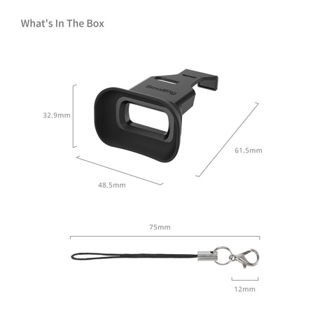 SmallRig Camera Viewfinder Eyecup for Sony Alpha 7C II & Alpha 7CR