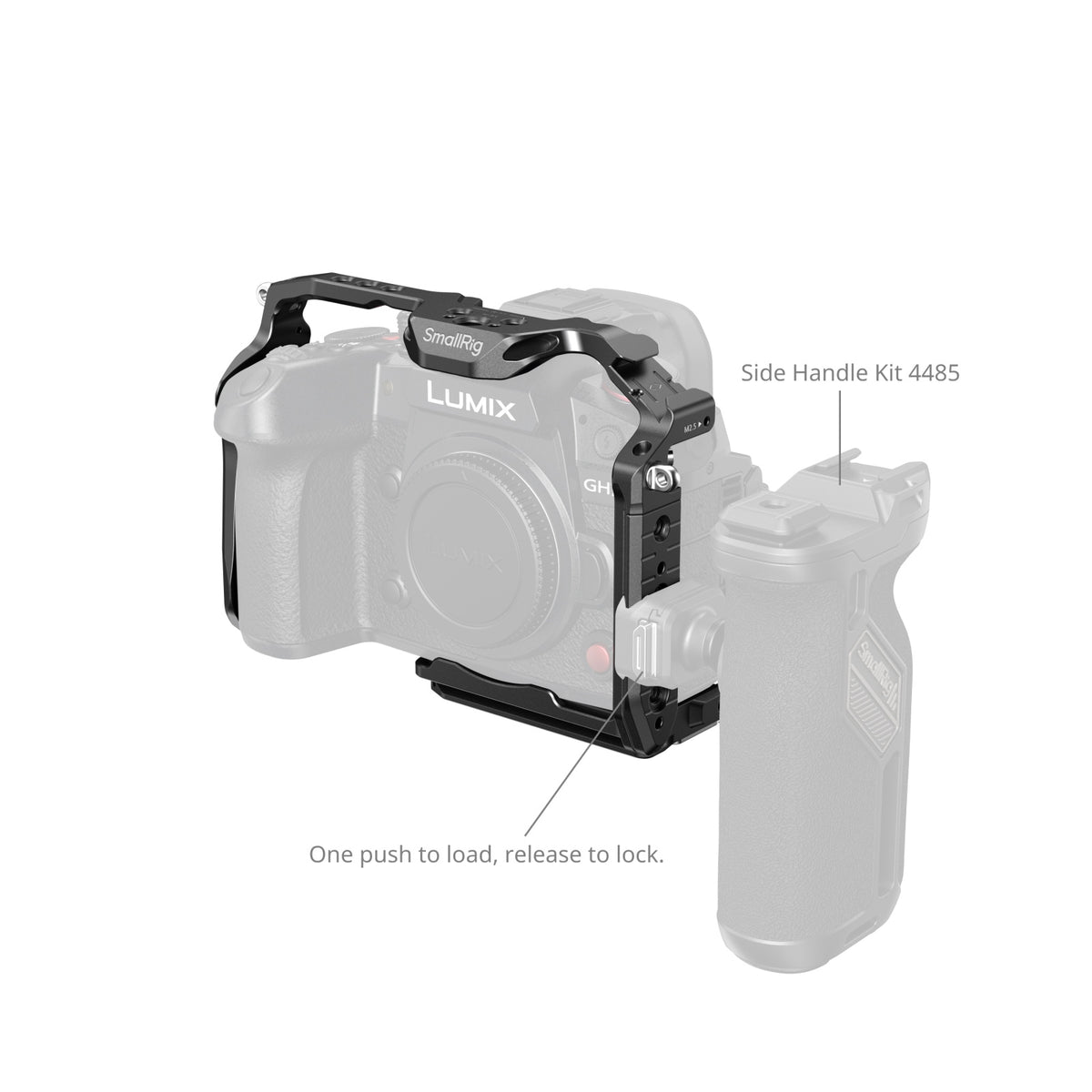 SmallRig HawkLock Quick Release Cage for Panasonic LUMIX GH7 / GH6