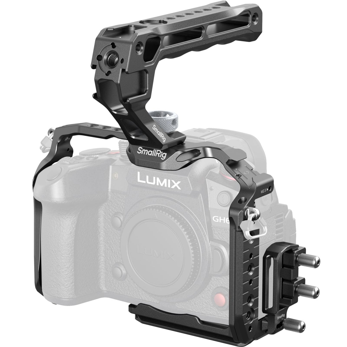 SmallRig HawkLock Quick Release Cage Kit for Panasonic LUMIX GH7 / GH6