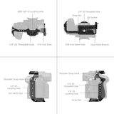 SmallRig HawkLock Quick Release Cage Kit for Panasonic LUMIX GH7 / GH6