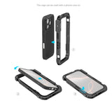 SmallRig 4827 iPhone 16 Pro Max cage, angled view