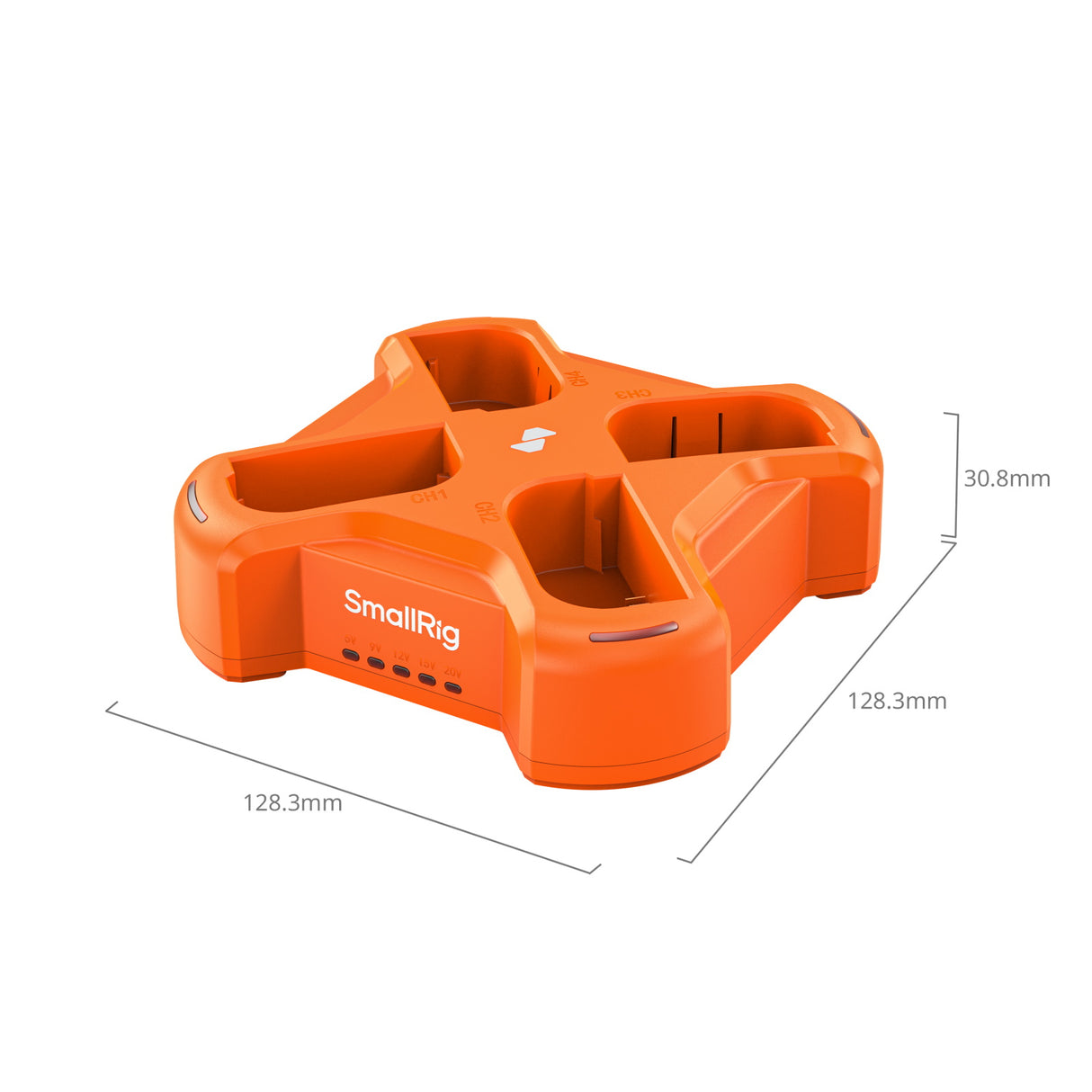 SmallRig LP-E6NH 4-Channel Camera Battery Charger