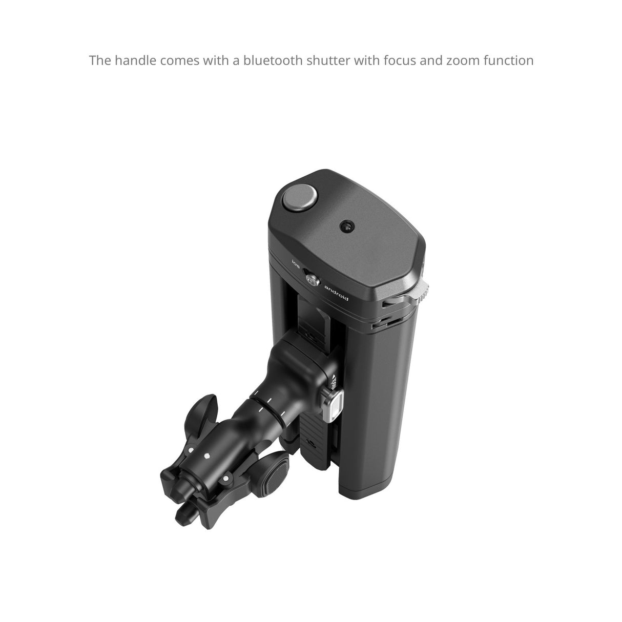 SmallRig Rotatable Bilateral Quick Release Side Handle with M.2 SSD Enclosure 4841