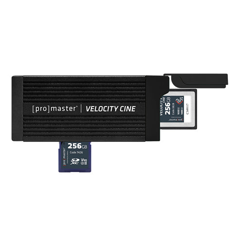 ProMaster Velocity CINE Dual Card Reader - CFexpress Type B & SD  - Image 2