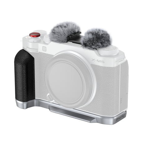SmallRig L-Shape Mount Plate with Silicone Handle for FUJIFILM X-M5 (Silver)
