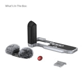 SmallRig L-Shape Mount Plate with Silicone Handle for FUJIFILM X-M5 (Silver)