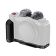 SmallRig L-Shape Mount Plate with Silicone Handle for FUJIFILM X-M5 (Black)