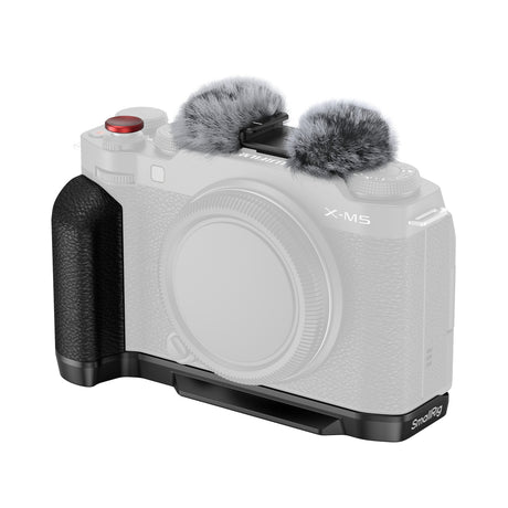 SmallRig L-Shape Mount Plate with Silicone Handle for FUJIFILM X-M5 (Black)