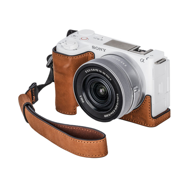 SmallRig Leather Case Kit for Sony ZV-E10 II (Brown)