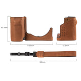 SmallRig Leather Case Kit for Sony ZV-E10 II (Brown)