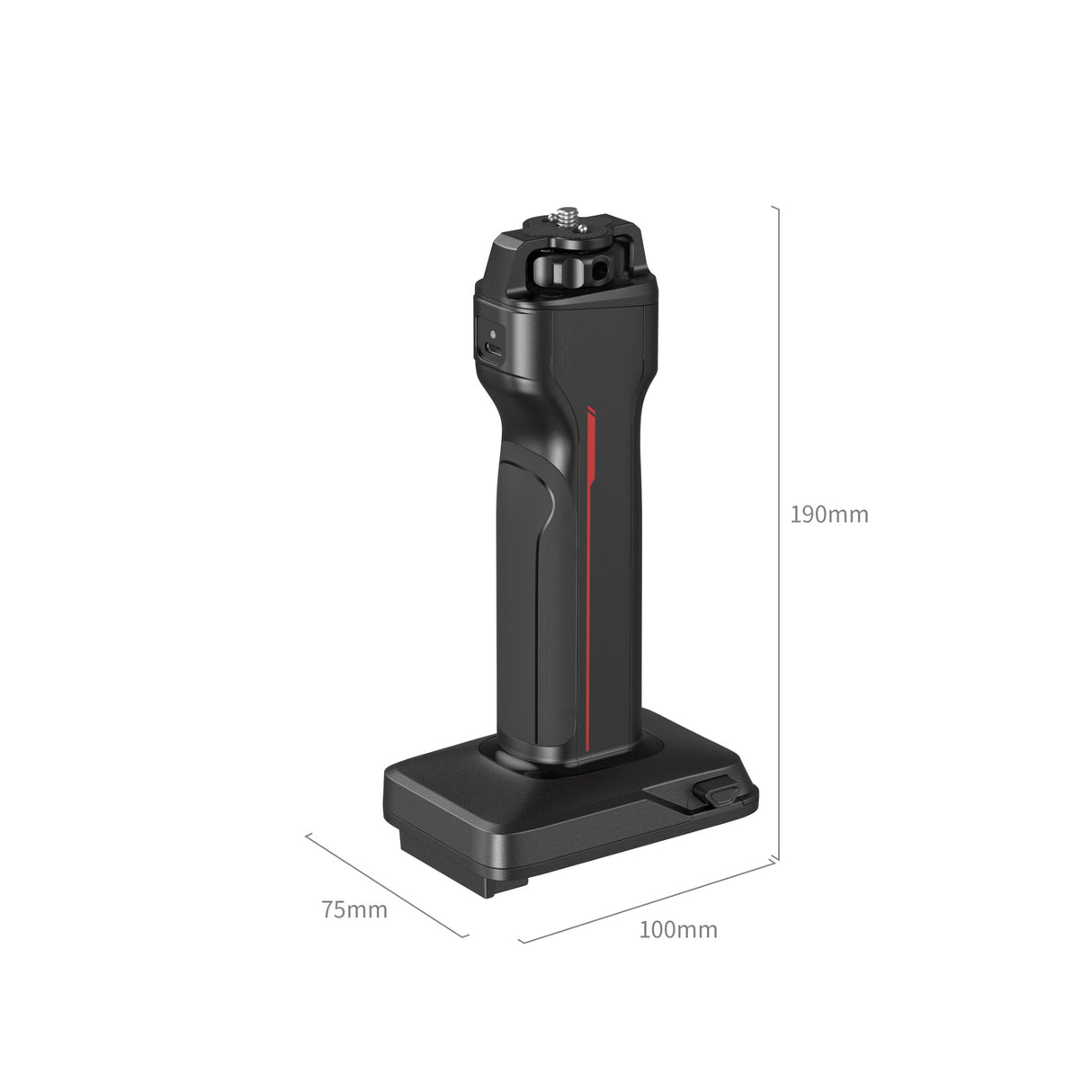 SmallRig SH01 Charging Grip Handle (Compatible with V-Mount Battery)