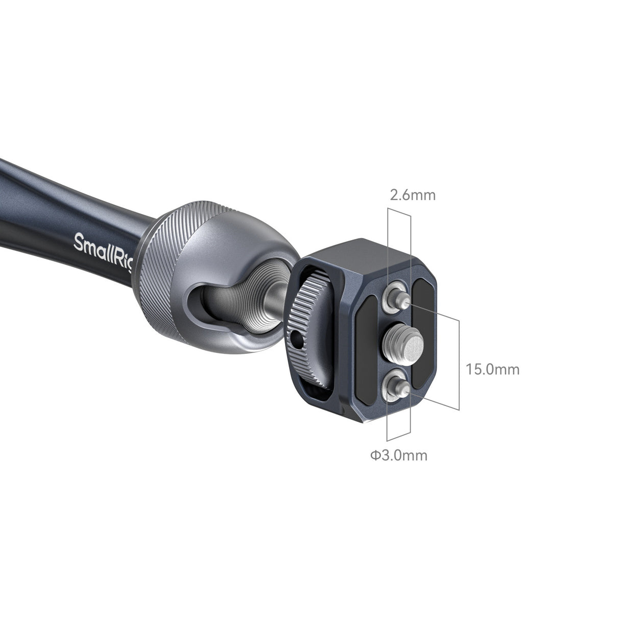 SmallRig 11" Magic Arm Support Compatible with 3/8"-16 ARRI Threaded Holes 4900