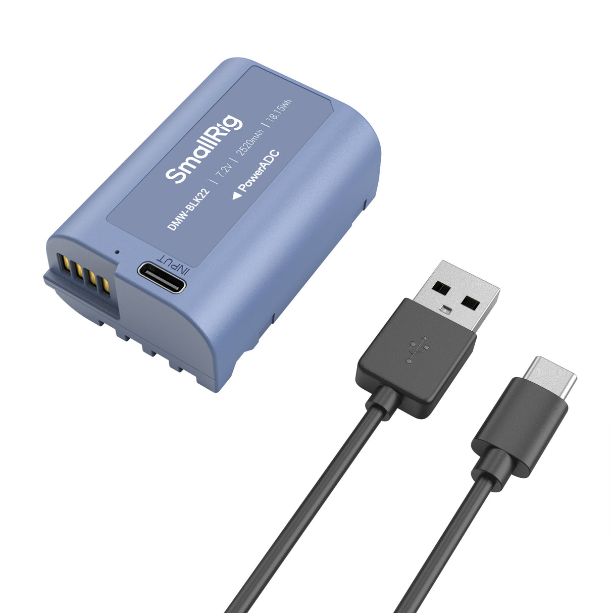 SmallRig DMW-BLK22 USB-C Rechargeable Camera Battery