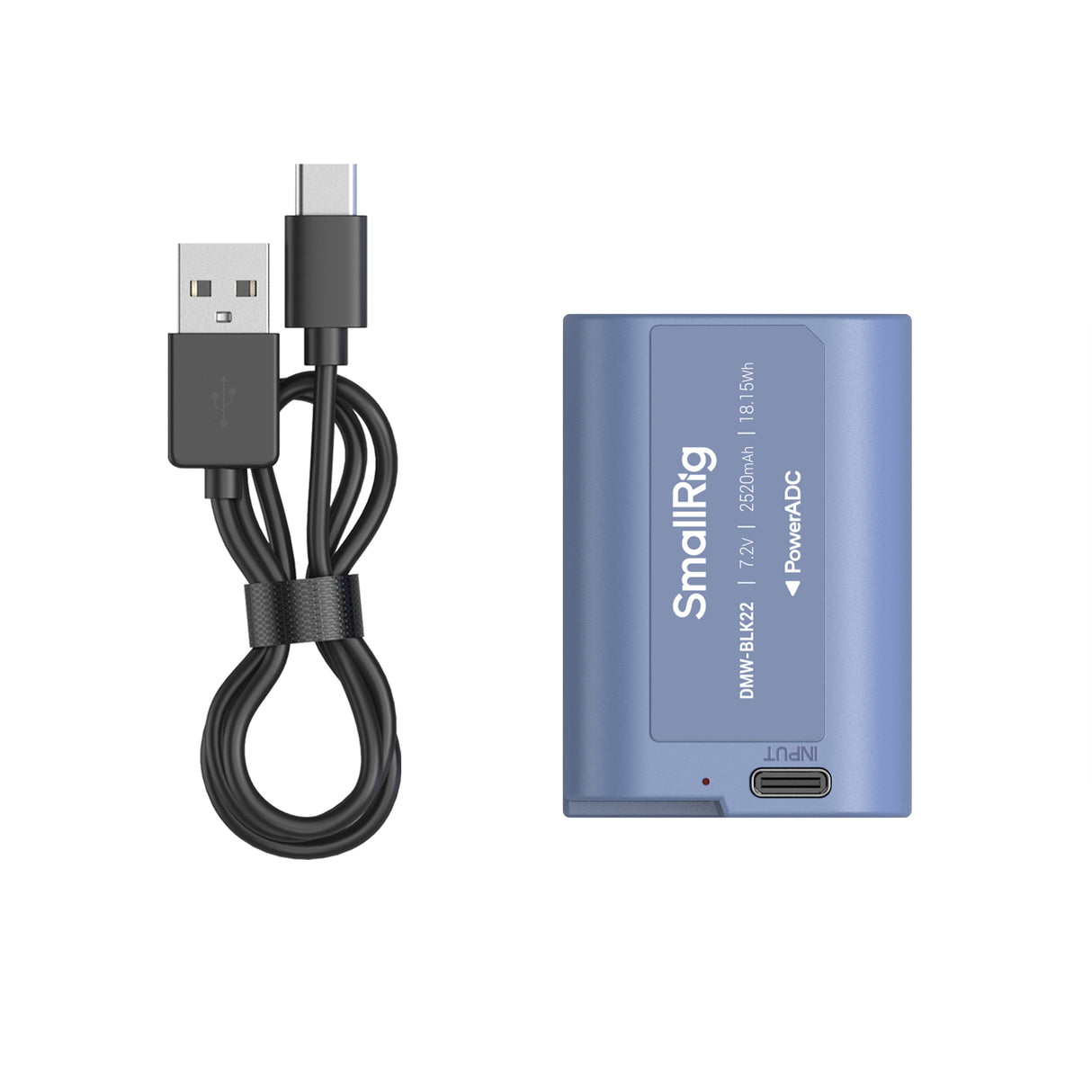 SmallRig DMW-BLK22 USB-C Rechargeable Camera Battery